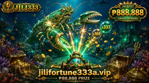 JILI333 fishing underwater field where a larger fish shifts attention across surrounding lanes of smaller targets