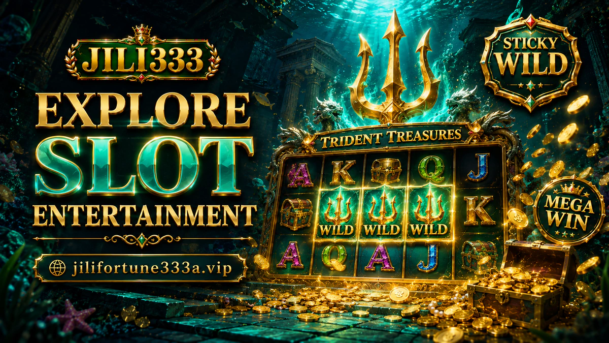 JILI333 slot games cabinet with gold edging, sparks, crowns, sevens, coins and emerald gems
